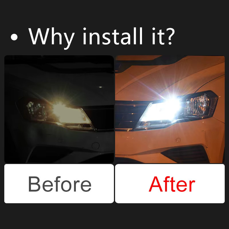 YaLumei T10 W5W LED-Lampen Set für Toyota Yaris (2006-2011), 2 Stück Parklicht und Standlicht Zubehör - Bild 4