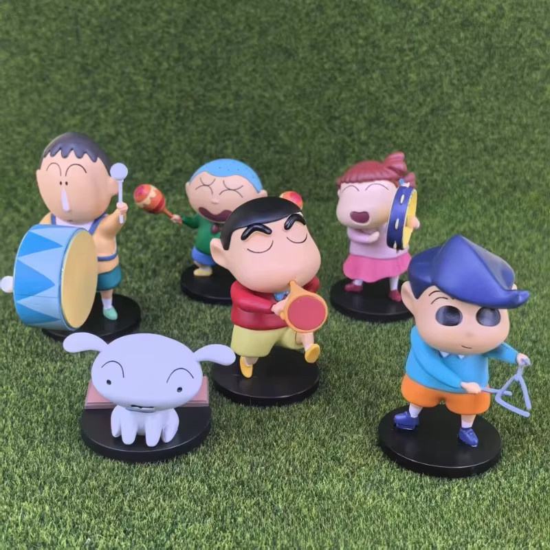 Bandai Crayon Shin-chan Happy Time Band, Mini-Figur, Einzelfigur - Bild 3