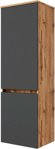 HELD MÖBEL Midischrank Lucca in Grau, Breite: 40 cm, Höhe: 130 cm, Tiefe: 35 cm - Bild 1
