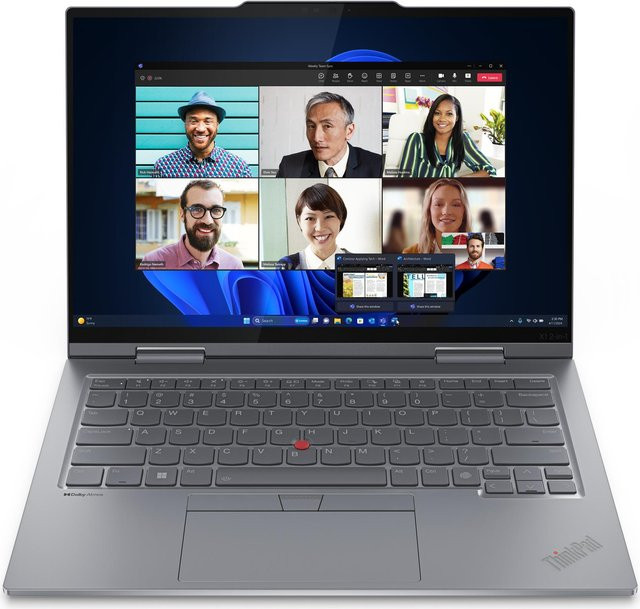 Lenovo ThinkPad X1 2-in-1 Gen 9 Convertible Laptop Grau mit Intel Core Ultra 7 155U, 16GB RAM, 512GB SSD, 14 Zoll IPS Touchscreen, Windows 11 Pro, Wi-Fi 6E und Bluetooth - Bild 1