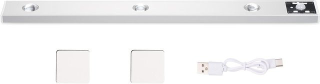 Neoglint LED Untertischleuchte mit Bewegungsmelder in Silber, Breite: 40 cm - Bild 1