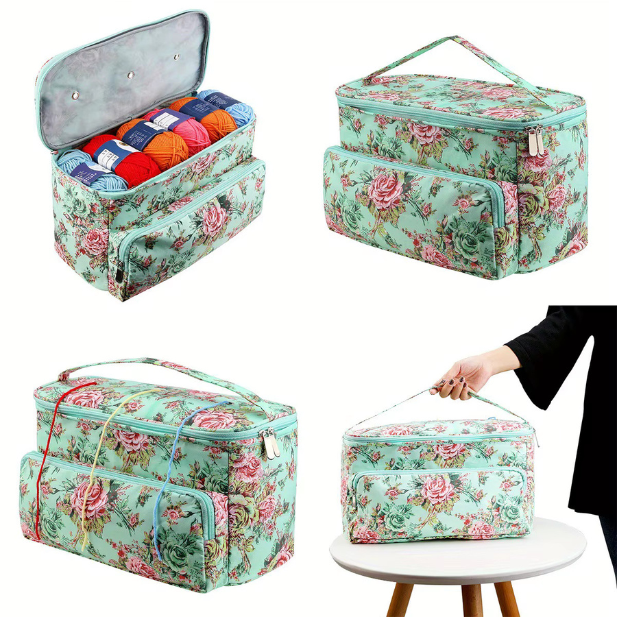 Oxford Aufbewahrungstasche für Garn und Häkelwerkzeug als Handtasche - Bild 3