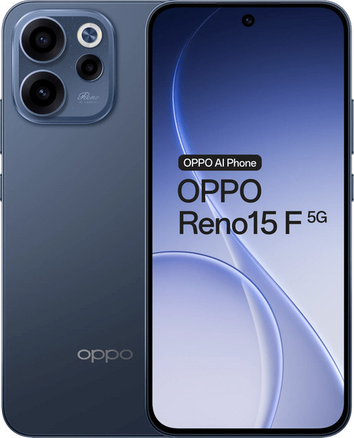 OPPO Reno15 F 5G Smartphone 256GB Dunkelblau Android - Bild 1