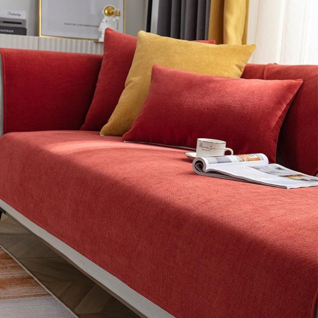 Wasserdichter und kratzfester Sofa Schonbezug von BC-Warm Home in Rot, B/H: 90 x 120 cm - Bild 1