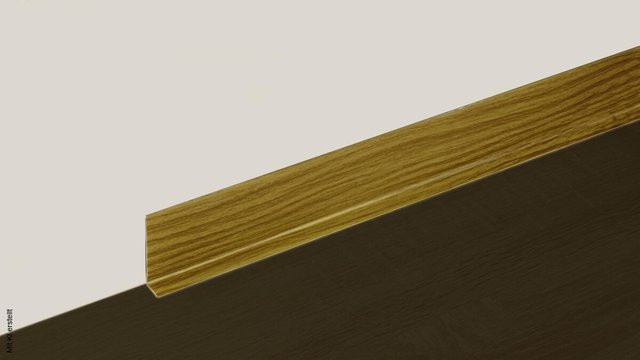 POCOline Sockelleiste aus PVC in Braun, B/H/T: 500 x 5 x 1,5 cm - Bild 1