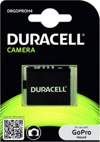Duracell Li-Ion Akku 1160 mAh Schwarz für GoPro Hero 4 Ersatzakku - Bild 1