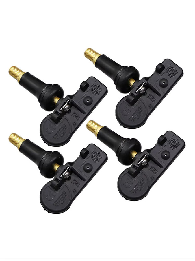 GANGLE Reifendrucksensor Set 433MHz für Chrysler Jeep Dodge Fiat Lancia, Farbe: Schwarz, 4 Stück - Bild 3