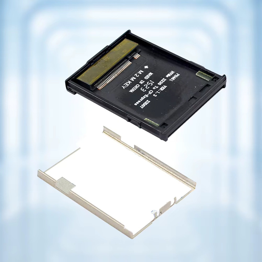 VODOOL CFexpress Typ B zu NVMe M.2 2230 SSD Adapter DIY-Kit, PCIe 4.0 Erweiterungsadapter für Kamera und Fotografie, Schwarz - Bild 2