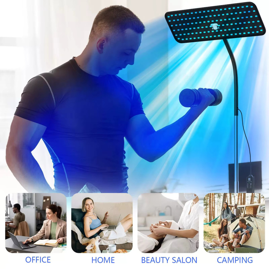 iKeener Lichttherapiegerät, Schwarz, für Körper und Gesicht - Bild 3