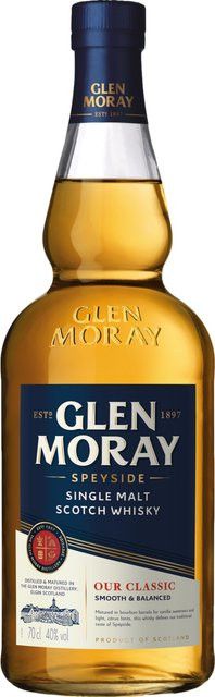 Glen Moray Classic Speyside Single Malt Scotch Whisky, 0,7 l, 40% Vol. - Bild 1