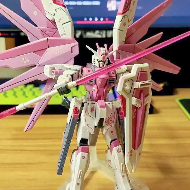 Yiran toy 1 Freedom ZGMF-X10A Freedom Freshman Ver Kirschblüten-Farbschema Mecha Bausatzmodell ab 14 Jahren - Bild 1