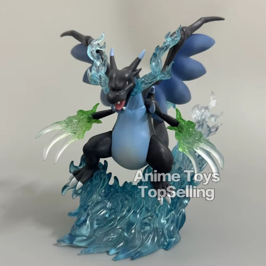 Bandai Pokemon Charizard X Anime Figur aus PVC, Höhe: 18 cm - Bild 2