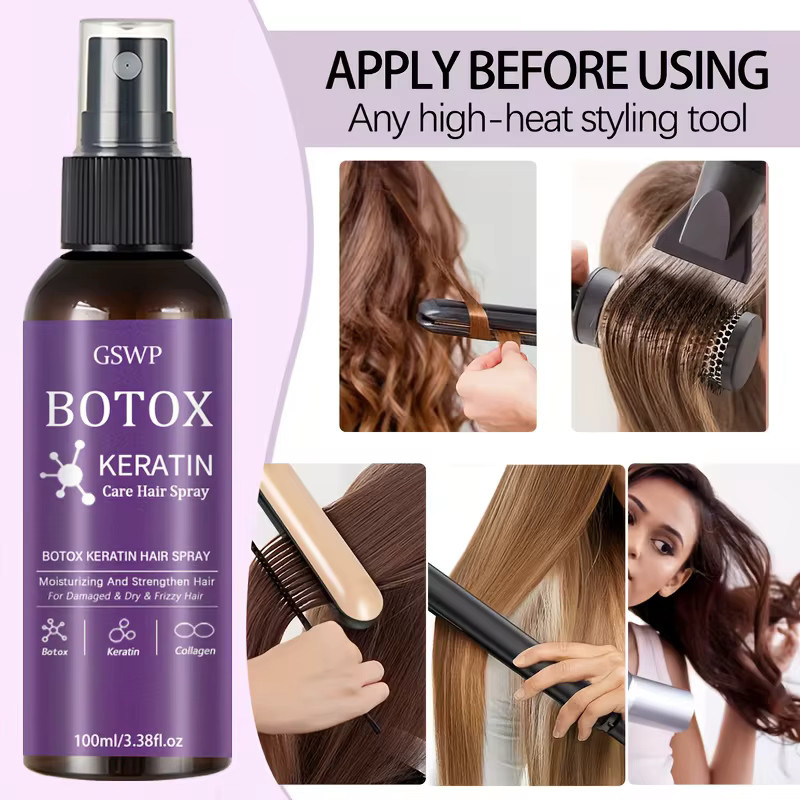 GSWP Botox Keratin Treatment Haarspray, Keratin, Trockenes & Strapaziertes Haar - Bild 6