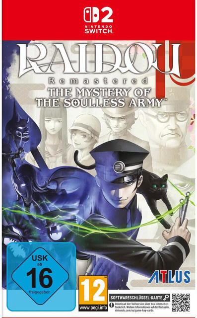 Raidou Remastered: Mystery of the Soulless Army Atlus Nintendo Switch 2 Action RPG Download-Code - Bild 1