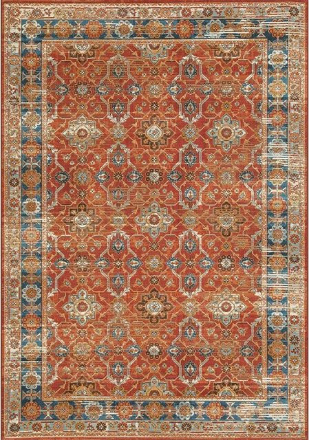 Art Universe Teppich Oriental in Rot und Beige, B/T: 80 x 150 cm - Bild 1
