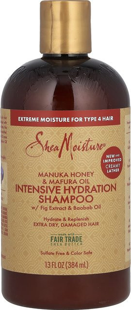 SheaMoisture Shampoo, Manuka-Honig & Mapura-Öl, 384 ml, Trockenes Haar - Bild 1