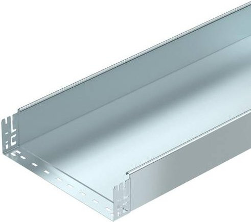 OBO Bettermann Kabelrinne 6059390, Farbe Silber, L x B x H: 300 x 40 x 11 cm - Bild 1