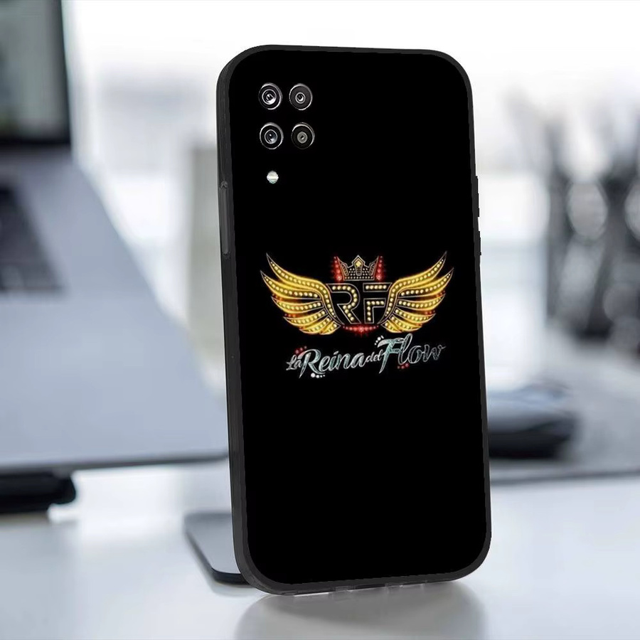 Mesuca Soft Cover Handyhülle The Queen Of Flow für Samsung Galaxy S21 S22 S23 S24 S25 S26 Ultra Plus FE 5G A52S in Schwarz - Bild 4