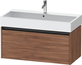 Duravit Waschtischunterschrank Ketho.2 in Nussbaum Natur, wandhängend, B/T: 98,4 x 46 cm - Bild 1