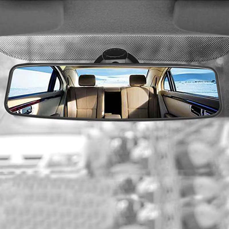 Verstellbarer 360 Grad Panorama Auto-Rückspiegel mit Saugnapf für das Fahrzeug-Interieur - Bild 3