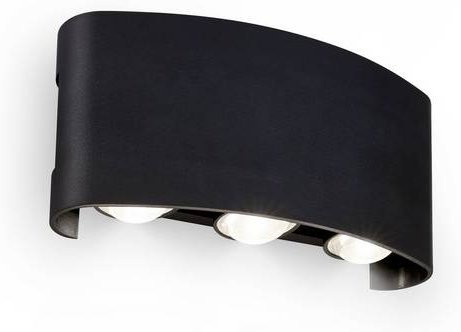 Briloner WILL 3989015 Außenwandleuchte LED Up-Down Schwarz - Bild 1