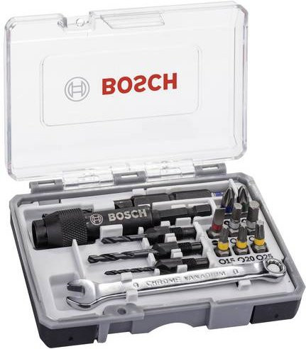 Bosch Drill & Drive Schrauberbit-Set 20-teilig in Multicolour aus Edelstahl mit Bithalter - Bild 1