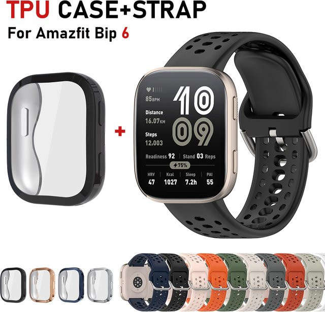 Amazfit Bip 6 Smartwatch-Armband, TPU, Kunststoff, Unisex - Bild 1