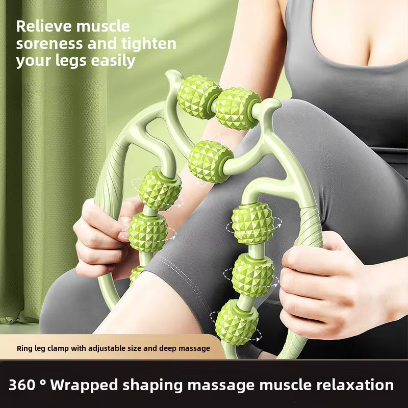 PKFC Ringförmiges Beinmassagegerät, Anti-Cellulite-Massagegerät, Körperstraffungsroller - Bild 2
