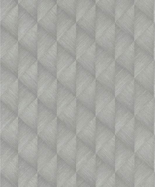 Rasch Vliestapete Tropical House 687903 Graphik in Silber-Grau, modernes geometrisches Design, Breite: 0,53 m, Länge: 10,05 m - Bild 1
