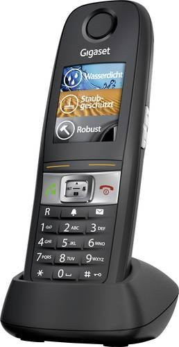 Gigaset E630 HX Schnurloses DECT Mobilteil mit Rufnummernanzeige und Freisprecheinrichtung in Schwarz - Bild 2