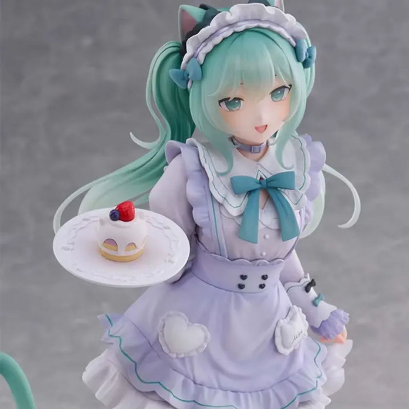 Bandai Hatsune Miku Katzenmädchen Anime Figur Natsuki Amashiro Ver. in Mehrfarbig, Höhe: 15 cm - Bild 3