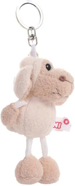 Schlüsselanhänger Alpaka Plüsch, weiß, Unisex - Bild 1