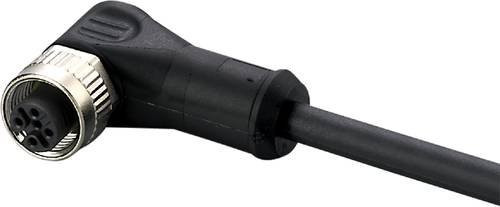 ifm electronic Anschlussleitung E12340 Buchse gewinkelt, 4-polig, schwarz, 10 m - Bild 1