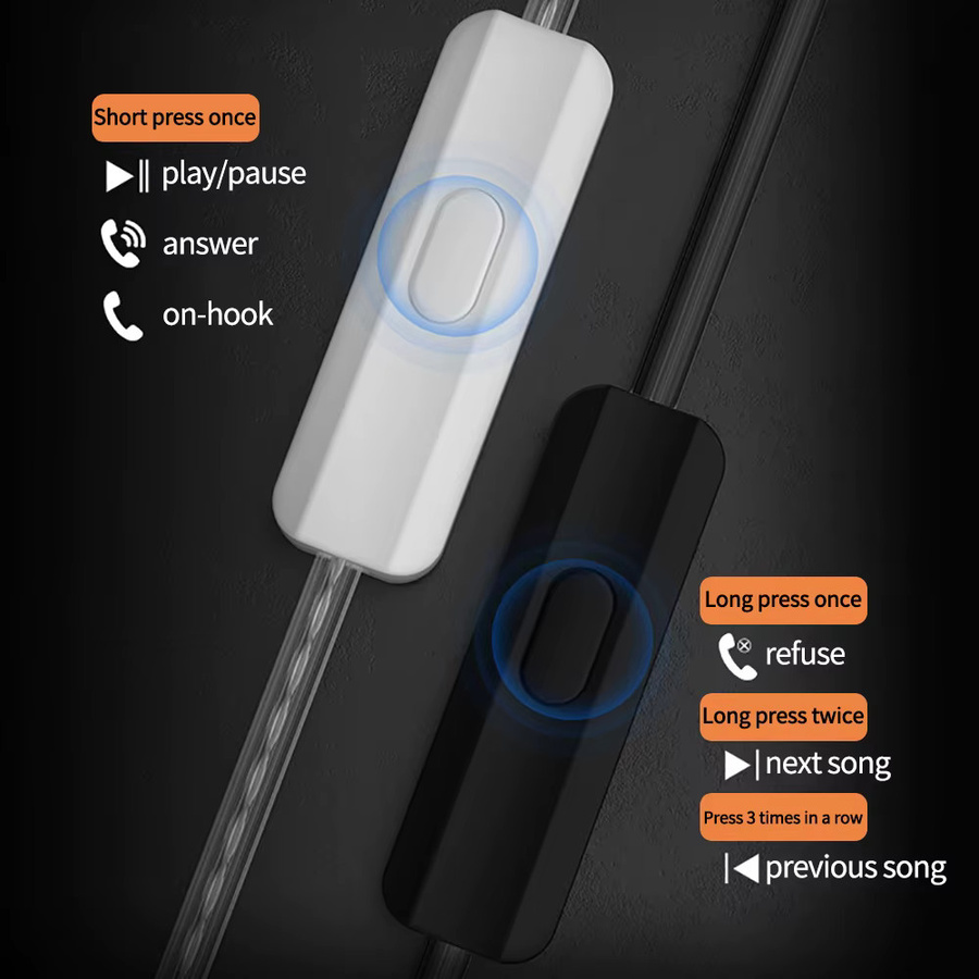KZ-Dawn In-Ear Monitor Kopfhörer mit Dual Dynamic 10mm Treibern in Transparent - Bild 3
