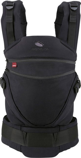 Manduca Xt Babytrage Monochrome Schwarz aus Baumwolle - Bild 1