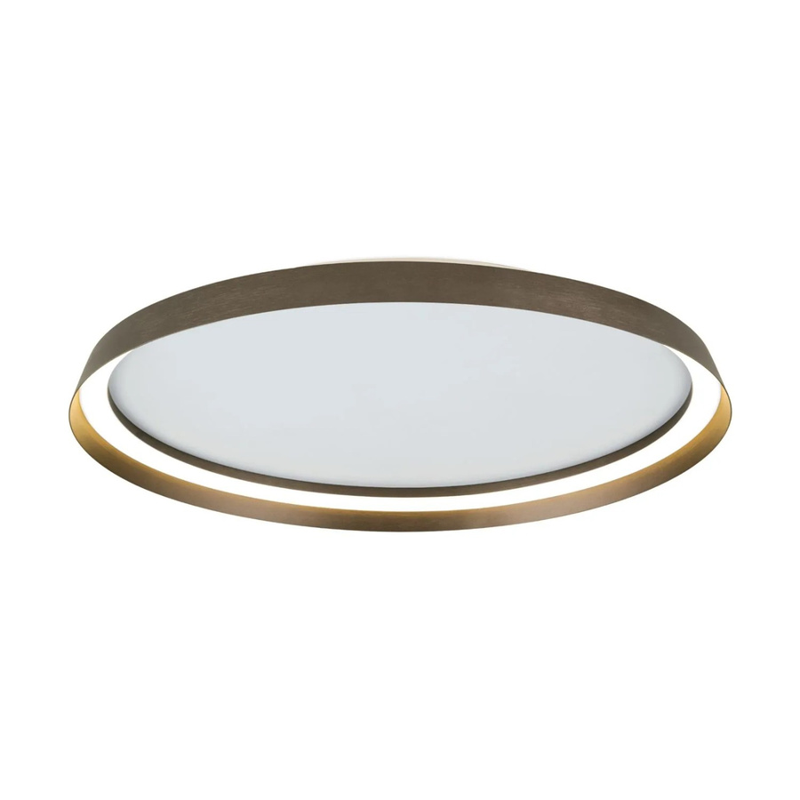 Orion Leuchten LED Deckenleuchte aus Aluminium in Bronze, Durchmesser: 60 cm, dimmbar mit CCT-Funktion - Bild 2