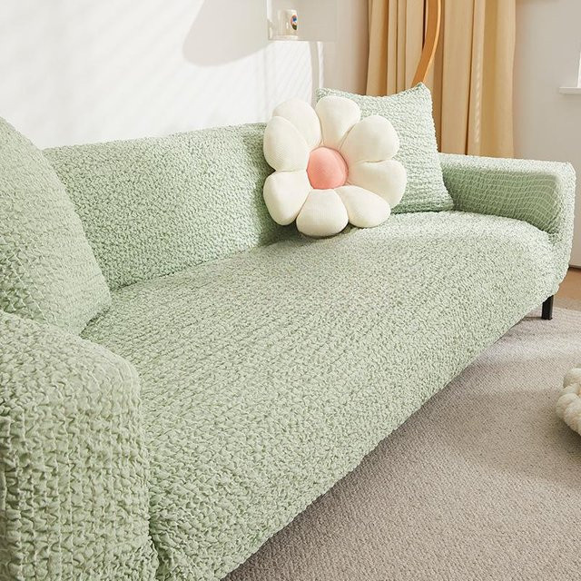 Universal Stretch Sofaüberzug All-Inclusive, kratzfest und waschbar, Farbe: Grün, Breite: 190-230 cm - Bild 1