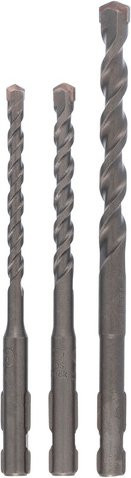 Bosch Betonbohrer-Set SDS Quick, 3-teilig, mit Carbide-Spitze, Durchmesser: 5 mm und 8 mm - Bild 1