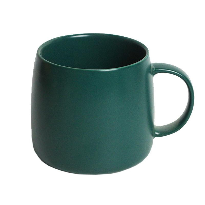 Kreative Keramiktasse mit mattem Finish und großer Kapazität von Yiran toy 1, ideal als Wasserbecher oder Geschenk, 301-400ml - Bild 2