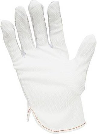 Antistat ESD-Handschuh aus Polyester und Baumwolle in Weiß, Größe XL - Bild 1