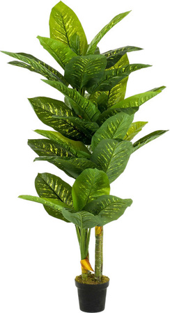 Künstliche Dieffenbachia Milena von Aplanta, Kunstbaum in Grün, Höhe: 175 cm