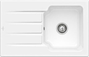 Villeroy & Boch Spüle Architectura 45 Aufbauspüle aus Keramik in Weiß Alpin - Bild 1