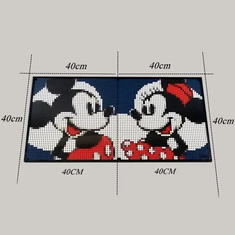 Disney Avatar Mosaik Maus, Modellbausatz, Wanddekoration, Bunt / Mehrfarbig - Bild 4