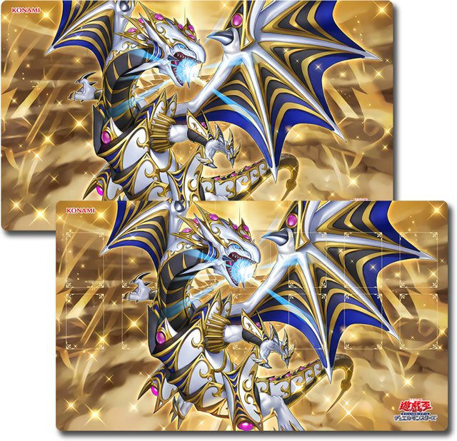 Yu-Gi-Oh! Dragon of Illumination, Sanctuary's Shield, Spielmatte, Gummi - Bild 1
