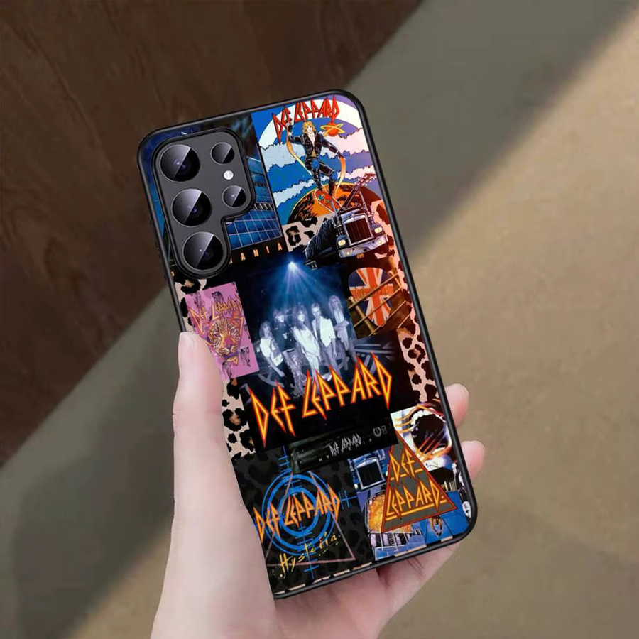 Handyhülle im Led Zeppelin Design für Samsung Galaxy S24 FE S25 Ultra S23 S22 Ultra 5G und weitere Modelle, Multicolor - Bild 2