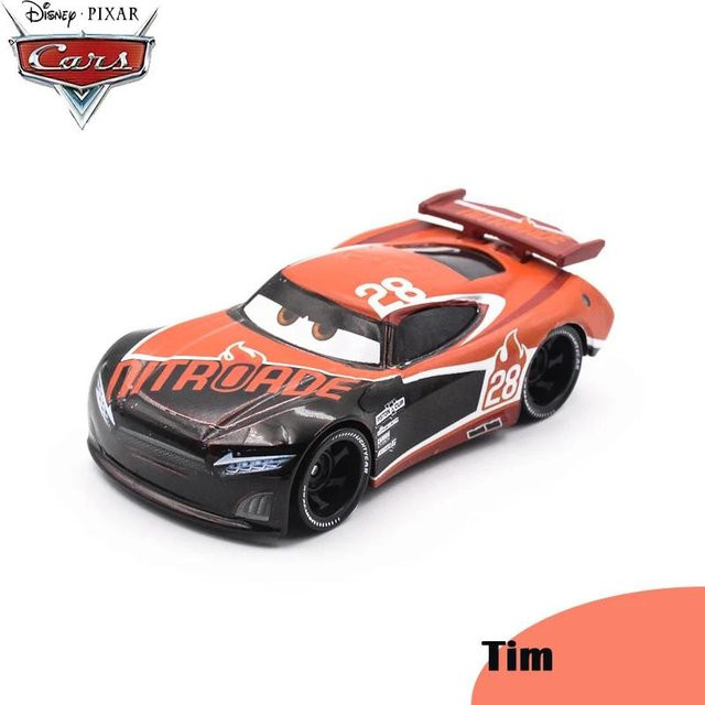 Disney Pixar Cars 3 Lightning McQueen Legierungsauto-Modell, Silber, 1:55, ab 4 Jahren - Bild 1