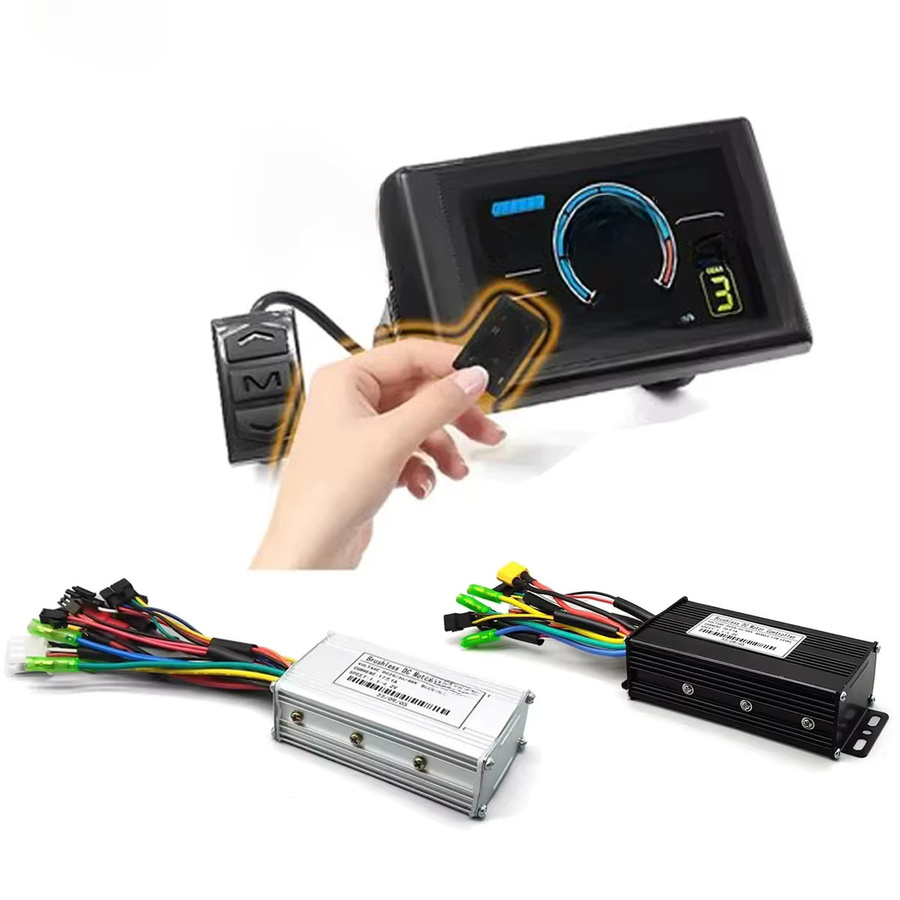 Sinawave E-Bike Controller 36V/48V mit S966 NFC Display für elektrische Fahrrad Umrüst-Sets von 250W bis 1000W - Bild 2
