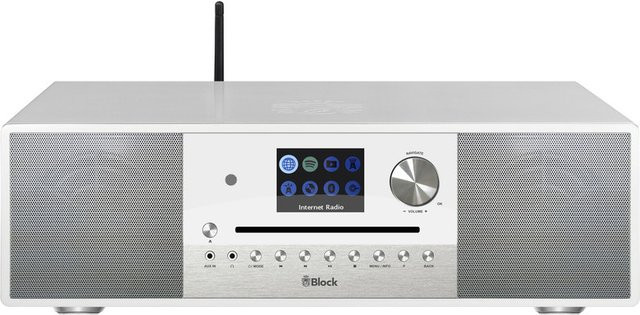 Smartradio SR-100 in Weiß mit Bluetooth, WLAN, LAN und DAB+ Internetradio - Bild 1