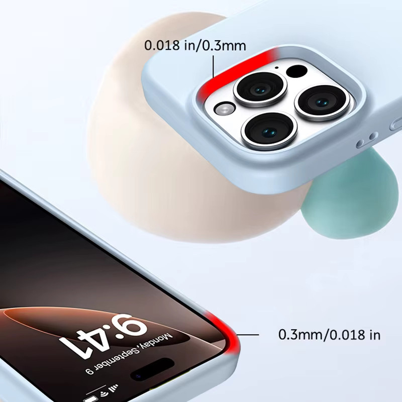 Luxus Schutzhülle für Apple iPhone in den Farben Braun und Blau - Bild 1