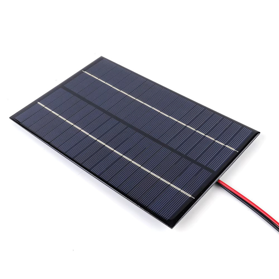 Tragbares 8W 18V Solarpanel mit Clip als wasserdichtes Mini-Solarpanel-Modul zum Laden von 12-18V Batterien - Bild 2